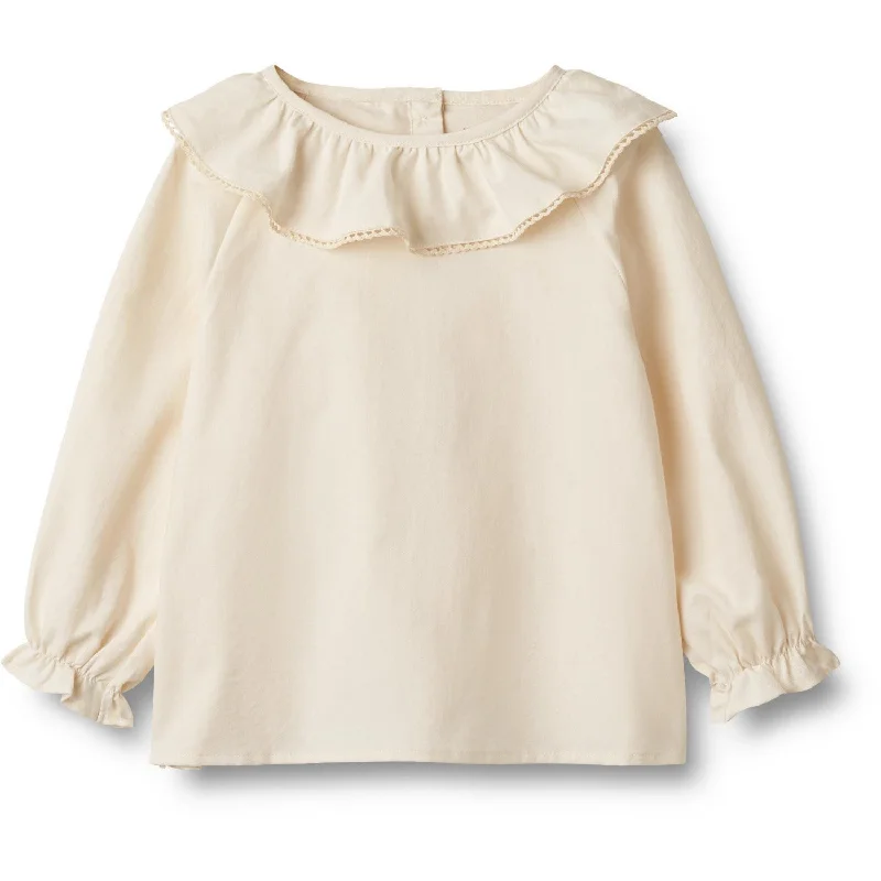 Formal ShirtsWheat Eggshell Blouse Elin