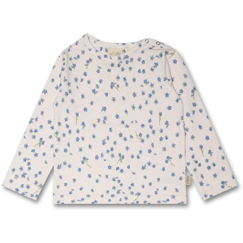 Punk ShirtsPetit Piao Forget Me Not Blouse Printed