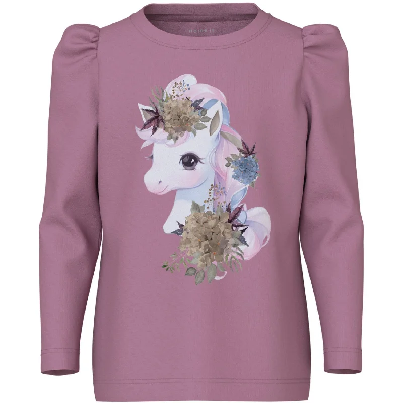 Gym ShirtsName It Mauve Orchid Naia Blouse