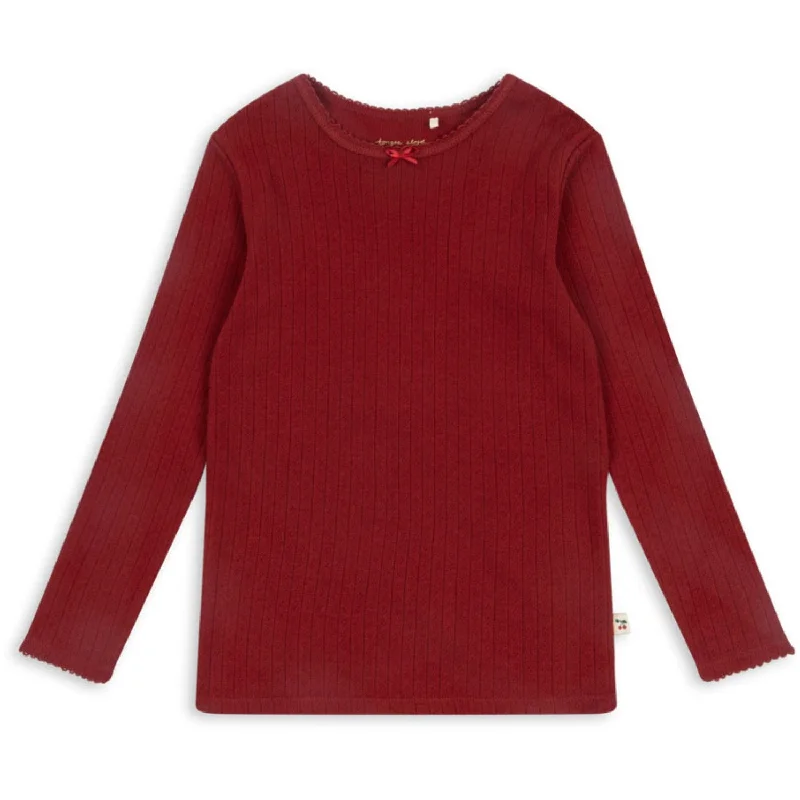 Dress ShirtsKonges Sløjd Red Dahlia Minnie Blouse Gots