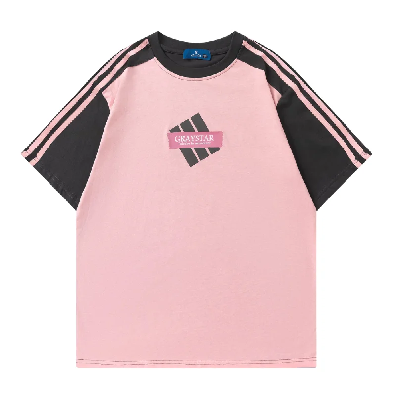 American Sports Raglan Printed T-shirtMesh T-Shirts