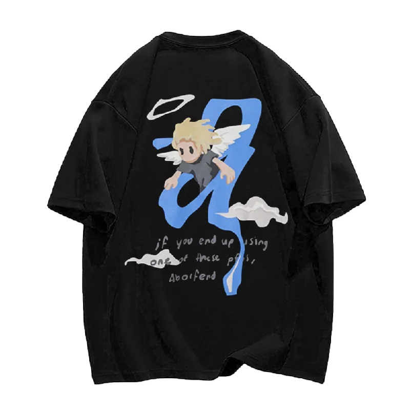 Angel Boy T-ShirtRelaxed Fit T-Shirts