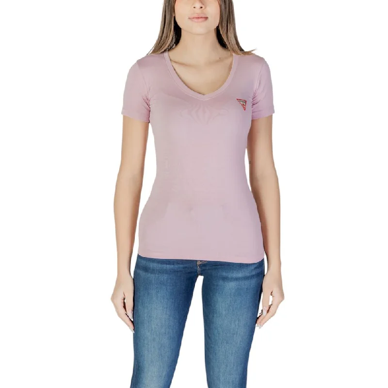 Guess  Cotton Tops & Women's T-ShirtHooded T-Shirts