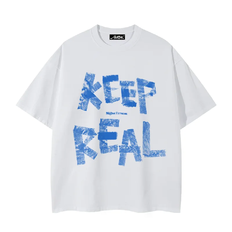 Keep Real T-ShirtV-Neck T-Shirts