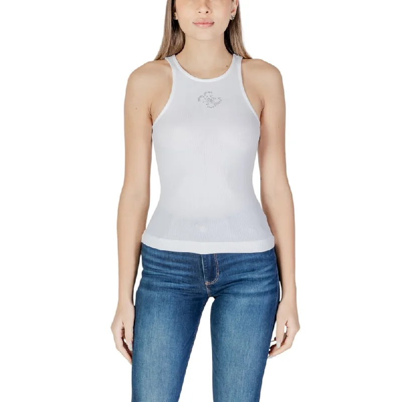 Guess  Polyester Tops & Women's T-ShirtZippered T-Shirts