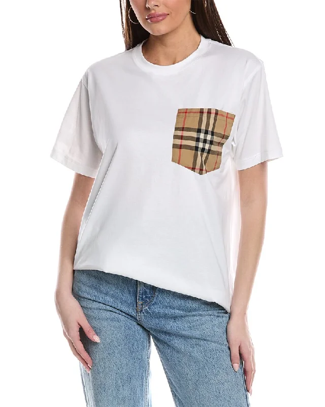 Burberry Check Pocket T-ShirtSkateboard T-Shirts