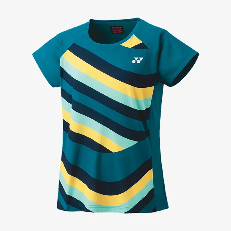 Yonex Women's T-Shirt 16694BLG (Blue Green)Lounge T-Shirts