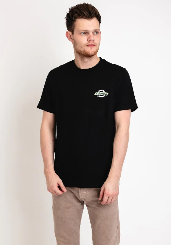 Printed Short Sleeve TopsDickies Ruston Short Sleeve T-Shirt, Black