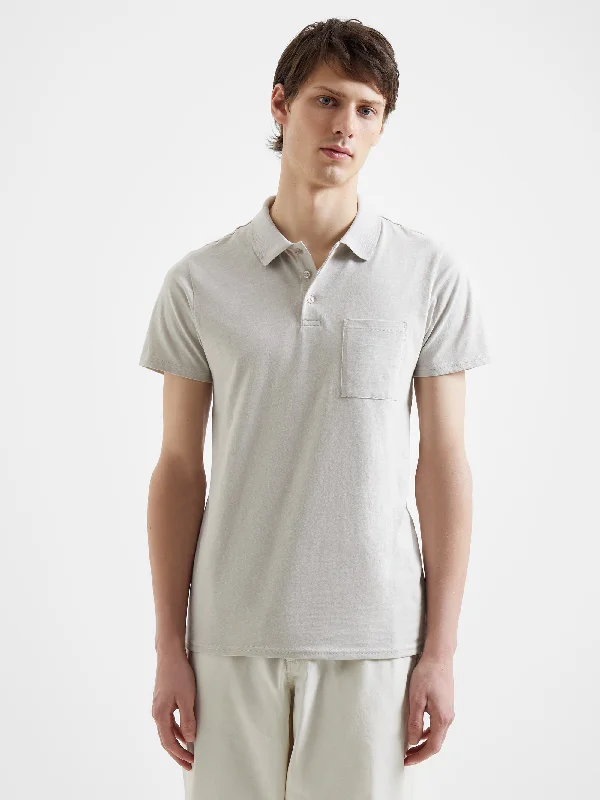 Slub Pocket Polo ShirtLongline polo shirt