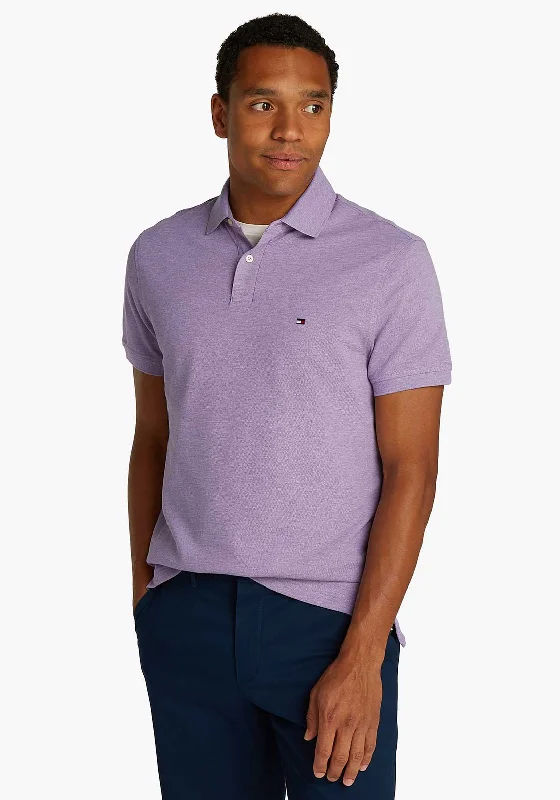 Tommy Hilfiger 1985 Polo Shirt, Lavender HeatherLightweight polo shirt