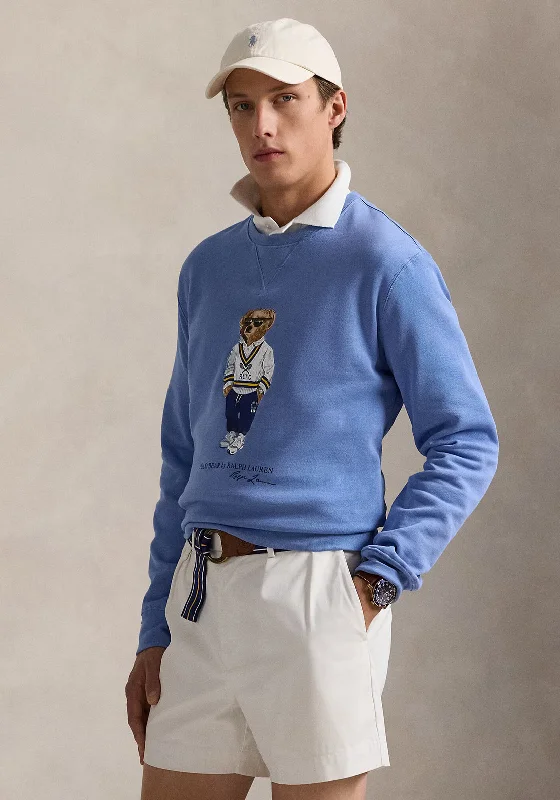 Ralph Lauren Polo Bear Sweatshirt, Campus BlueNeutral polo shirt