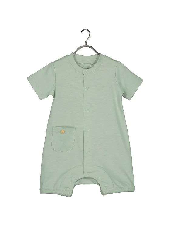 High-Fashion Short Sleeve TopsBlue Seven Baby Boy Short Sleeve Romper, Green