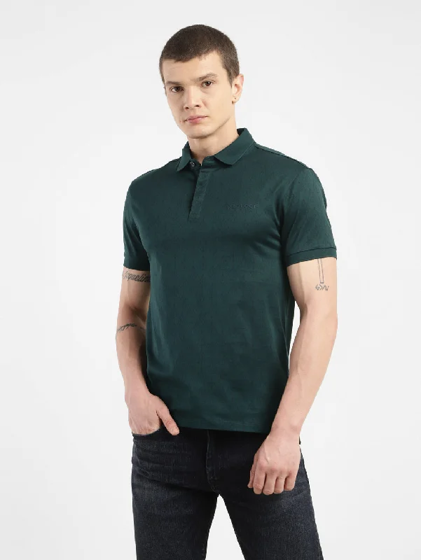 Men's All Over Print Polo Collar T-shirtShort-sleeve polo shirt