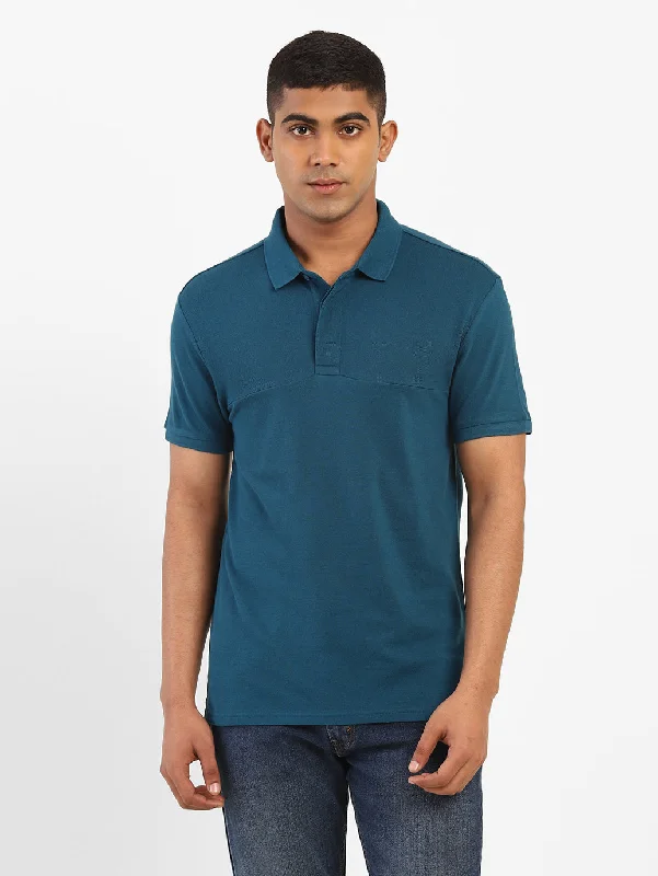 Men's Solid Polo T-shirtSilk polo shirt