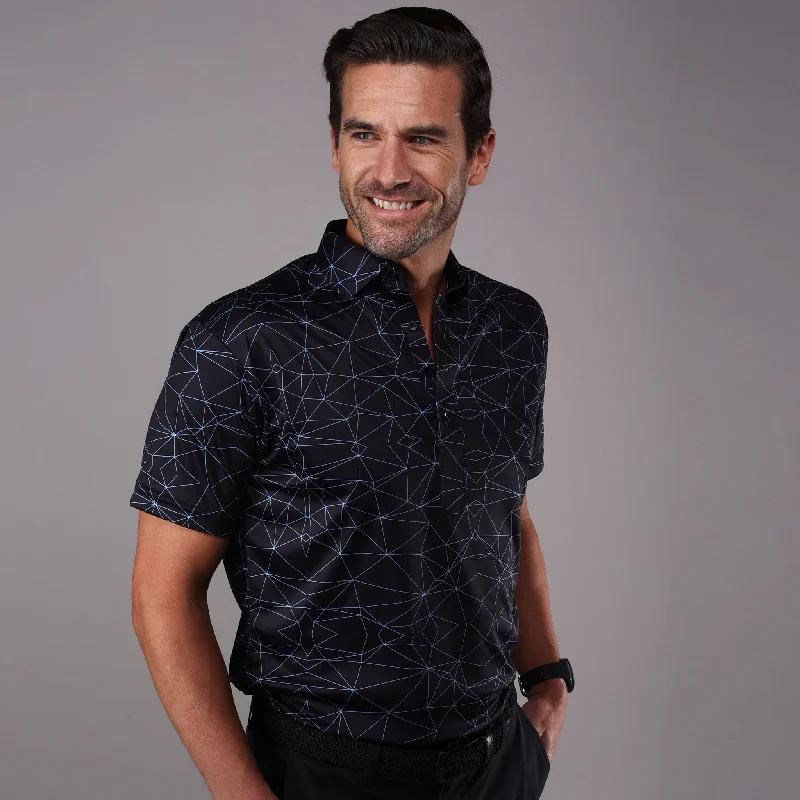 Semi-Spread Collar Polo The ConstellationWedding polo shirt