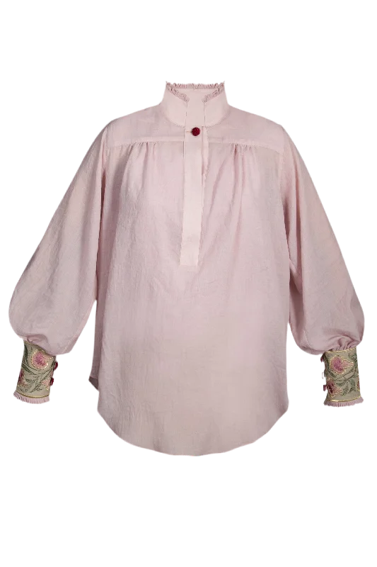 Peplum ShirtsCarnation Blouse - Pink by Rosewater House