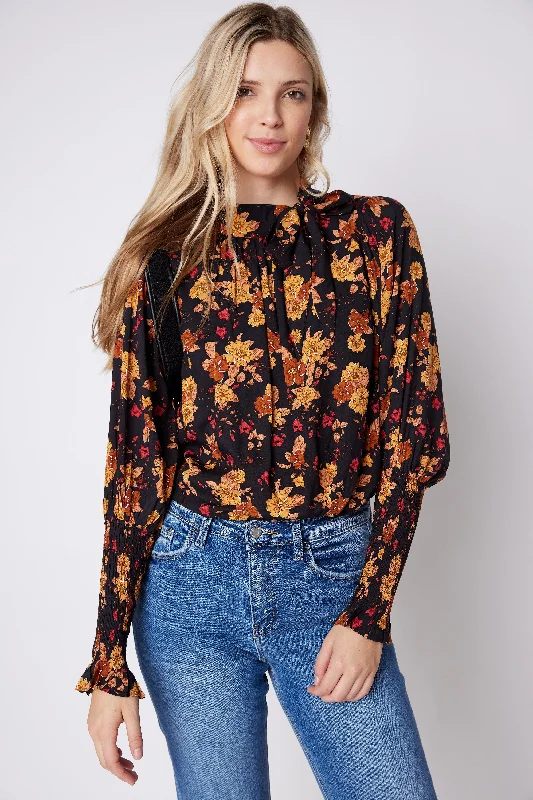 Asymmetrical ShirtsGwen Floral Blouse