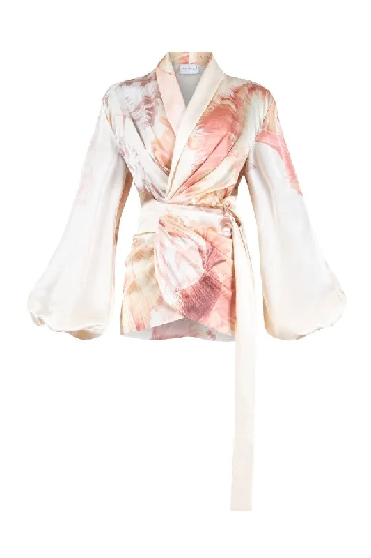 Urban ShirtsMULTICOLOUR KIMONO SLEEVE BLOUSE