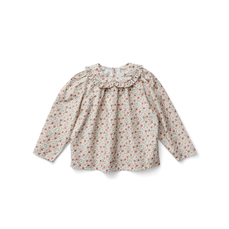 Silk ShirtsSoor Ploom Astrid Blouse - Meadow Print