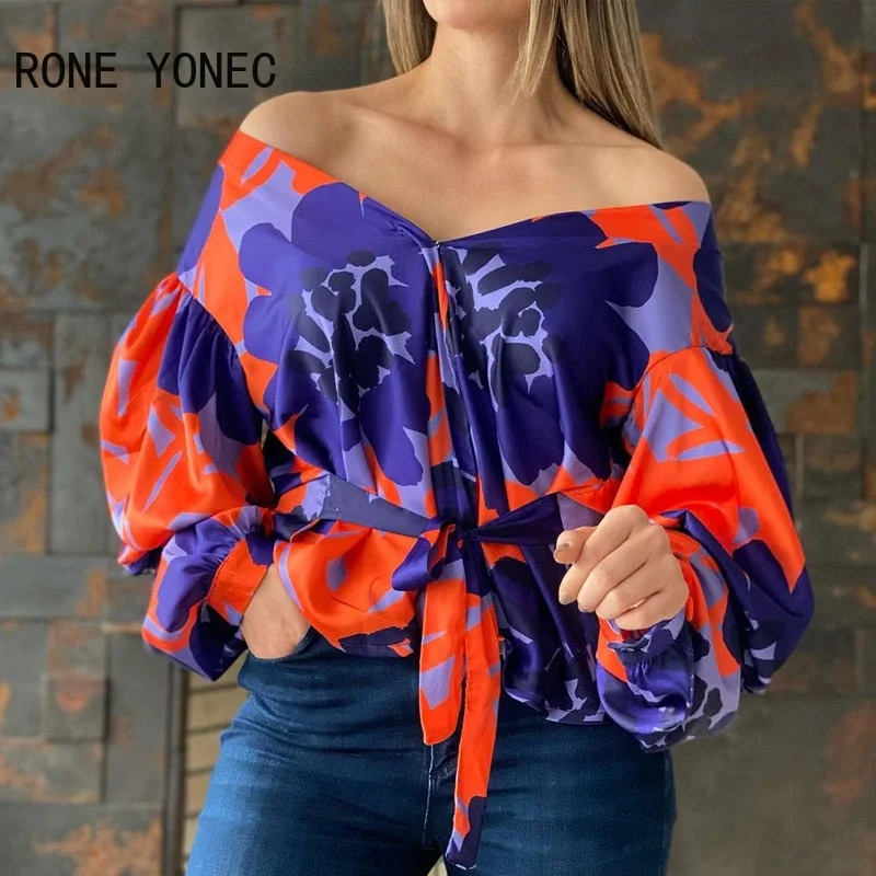 Festival ShirtsWomen Casual Print Blouse